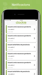 Clockio screenshot 2