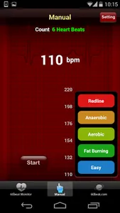 60beat Heart RateMonitor screenshot 2