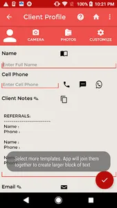 Client Record-Customer CRM App screenshot 1