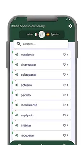 Italian - Spanish dictionary screenshot 0