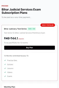 Law Test Series screenshot 2