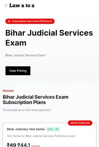 Law Test Series screenshot 7