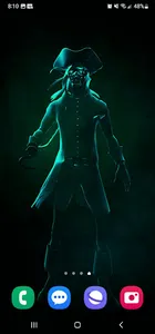 Skeleton Pirate Live Wallpaper screenshot 1