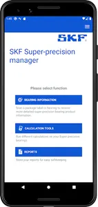 SKF Super-precision manager screenshot 0