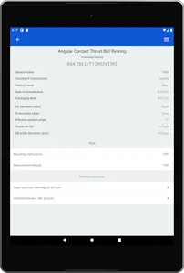 SKF Super-precision manager screenshot 14