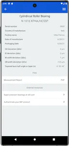 SKF Super-precision manager screenshot 8