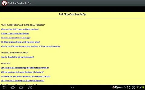 Cell Spy Catcher (Anti Spy) screenshot 9