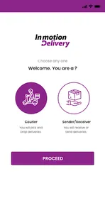 Inmotion Delivery screenshot 1