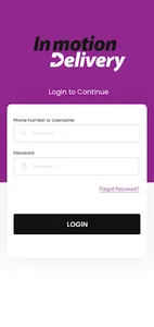 Inmotion Delivery screenshot 2