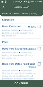 SkinFood Facial Bar screenshot 4