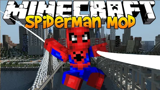 SpiderMan for Minecfraft screenshot 1