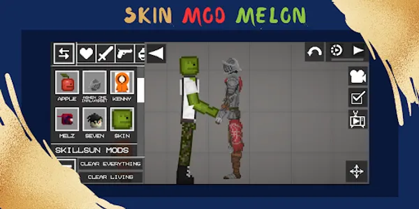 Mod Skins Melon Playground screenshot 1