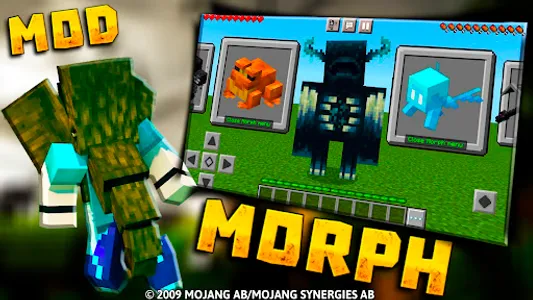 Morph Plus: Minecraft PE Mods screenshot 0
