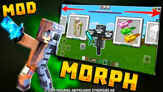 Morph Plus: Minecraft PE Mods screenshot 2