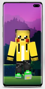 Pikachu Minecraft Skin screenshot 11