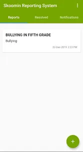 Skoomin - Anonymous Reporting  screenshot 0