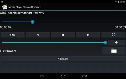 Media Player Classic Remote+ screenshot 16