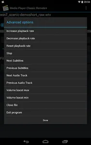 Media Player Classic Remote+ screenshot 17