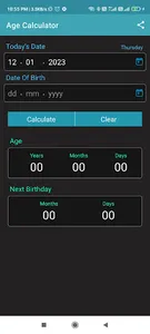 Age Calculator screenshot 1