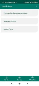 Health Tips screenshot 1