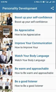 Personality Development screenshot 0