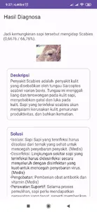Sistem Pakar Penyakit Sapi screenshot 3