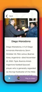 Football Legends : Audible His screenshot 5