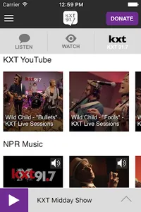 KXT Public Media App screenshot 1