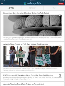 Maine Public Broadcasting App screenshot 10