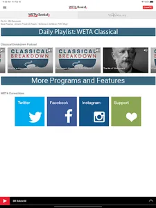 WETA Classical screenshot 7