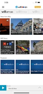 WILL Public Media App screenshot 1