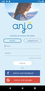 Anjo - proteção de quem confia screenshot 1