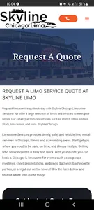 Skyline Chicago Limo screenshot 1