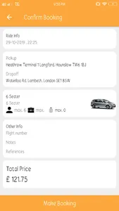 Skylink Executive Cars screenshot 3