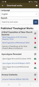 Swedenborg Reader screenshot 1