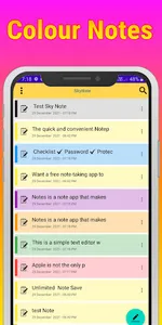 SkyNote- Online Notepad & List screenshot 11
