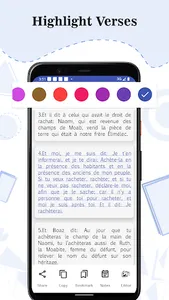 La Sainte Bible en Français screenshot 1
