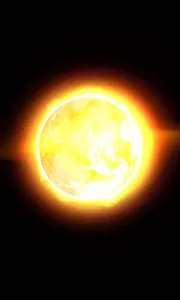 Hot Sun 3D Live Wallpaper Free screenshot 1