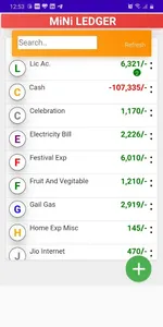Mini Ledger (Pocket Ledger) screenshot 0