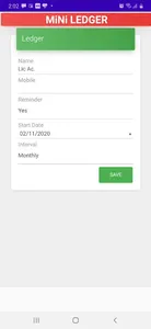 Mini Ledger (Pocket Ledger) screenshot 2