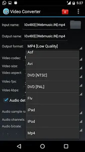 Video Converter screenshot 2