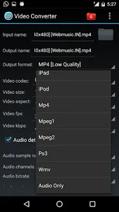 Video Converter screenshot 3