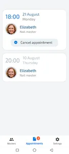 Check in Beauty Client screenshot 2
