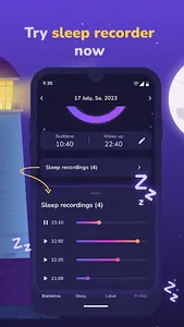 Sleep Tracker: Sleep Recorder screenshot 1