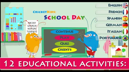 Cricket Kids: School Day screenshot 16