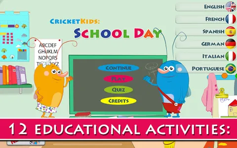 Cricket Kids: School Day screenshot 8