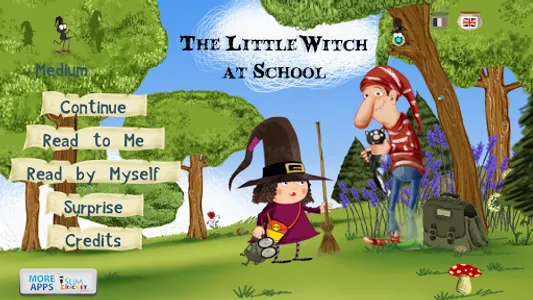 The Little Witch at School screenshot 0