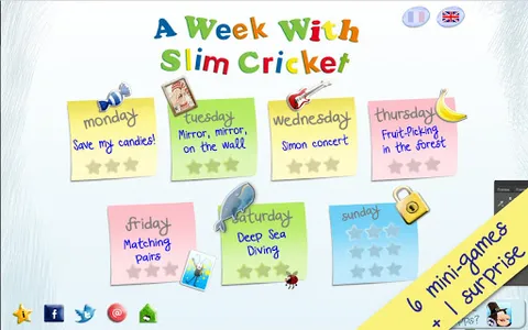 A Week With Slim Cricket screenshot 0