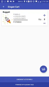 Virtual Shopping Cart screenshot 2