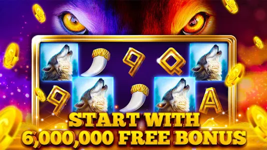 Slots Wolf Magic Mobile Casino screenshot 0